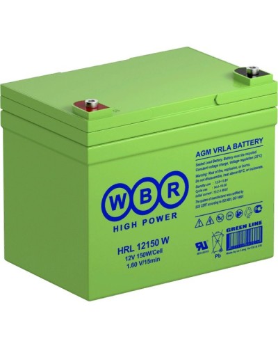 WBR HRL12150W. Аккумулятор герметичный свинцово-кислотный. WBR в Раменском