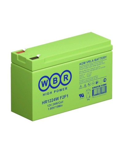 WBR HR1224W F2F1. Аккумулятор герметичный свинцово-кислотный. WBR в Раменском