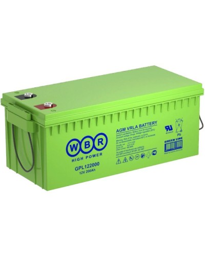 WBR GPL122000. Аккумулятор герметичный свинцово-кислотный. WBR в Раменском