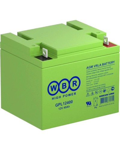 WBR GPL12400. Аккумулятор герметичный свинцово-кислотный. WBR в Раменском