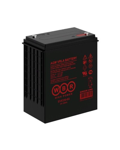 WBR EVX330-6G. Аккумулятор герметичный свинцово-кислотный. WBR в Раменском