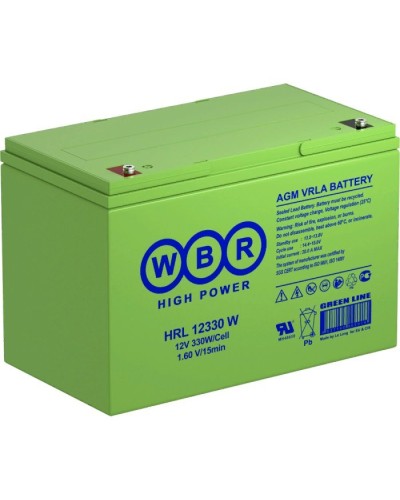 WBR HRL12330W. Аккумулятор герметичный свинцово-кислотный. WBR в Раменском