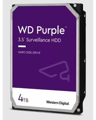 HDD 4000 GB (4 TB) SATA-III Purple (WD43PURZ). Жесткий диск (HDD) для видеонаблюдения. Western Digital в Раменском