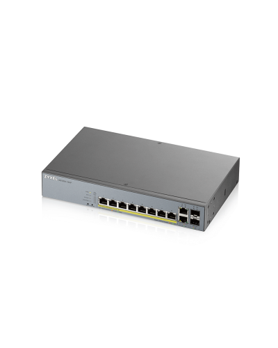 GS1350-12HP-EU0101F. Коммутатор сетевой PoE управляемый L2. ZYXEL в Раменском