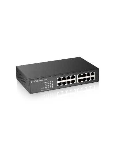 GS1100-16-EU0103F. Коммутатор 16xGE, rack 19, бесшумный. ZYXEL в Раменском