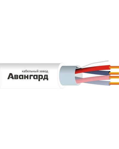 КПСВЭВнг(А)-LSLTx 2х2х0,5 (Авангард). Кабель экранированный для систем пожарной и охранной сигнализации с пониженным дымо и газовыделением низкотоксичный. Авангард в Раменском
