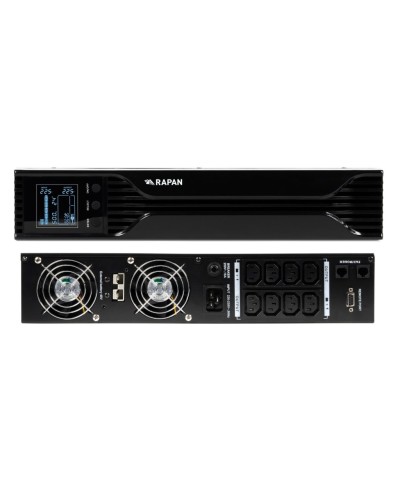 RAPAN-UPS 3000 RACK+4х9Ah (RAPAN-UPS 3000-RACK-IN-4х9-E) (8960). Бесперебойный источник питания. Бастион в Раменском