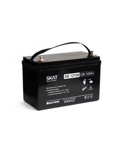 SKAT SB 12100 (2542). Аккумулятор герметичный свинцово-кислотный. Бастион в Раменском