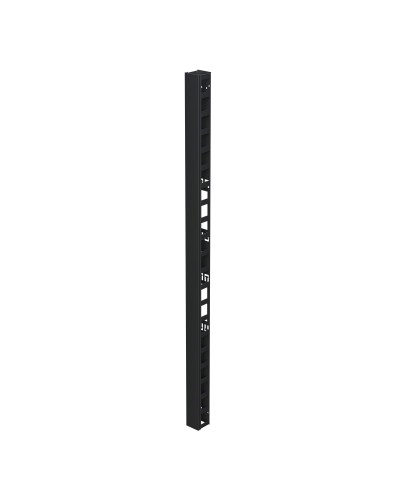 Организатор вертикальный с крышкой 47U, 90мм, для IT-CQE черный (R5VRPC4790B). Организатор вертикальный с крышкой. ДКС в Раменском