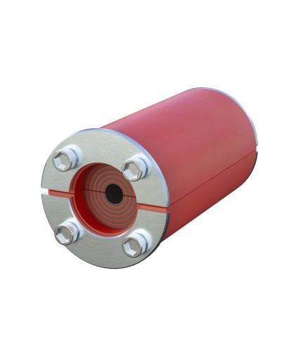 Проходка круглая, нержавеющая, D31х40 мм для кабелей D4-17 мм (DXF3112): Проходка круглая, нержавеющая в Раменском