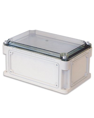 Корпус RAM box 300х150х146, высота крышки 21 мм, IP67 (531211). Корпус с фланцами и прозрачной крышкой, без монтажной платы. ДКС в Раменском