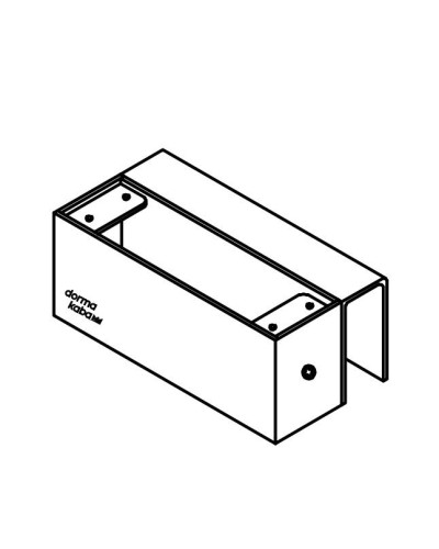 DBA-101 Glass Comfort. Комплект монтажный для цельностеклянной створки, для совместной работы с замком DB100.. dormakaba в Раменском
