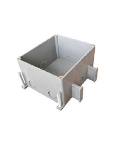 Коробка для люков в пол на 2 поста BOX/2+2ST66 (70125): Коробка для люков в пол на 2 поста 45х45мм + 2 модуля 45х22,5 (70025), пластик в Раменском