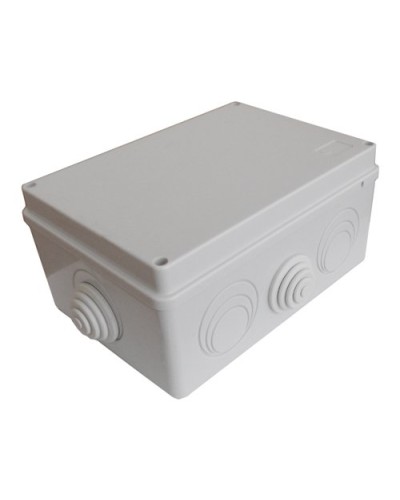 Коробка JBS210 210х150х100, 8 вых., 12P (0,15...2,5мм²) серая (43046HF-GR). Коробка монтажная, огнестойкая, без галогена. Экопласт в Раменском