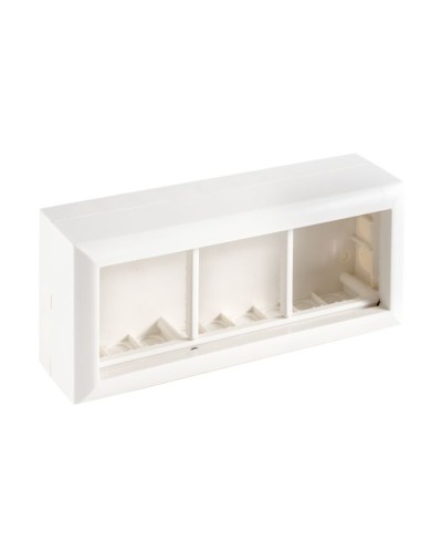 Коробка на 3 модуля для механизмов 45х45мм SM45/6 (72946): Коробка для механизмов в Раменском