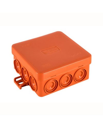 Коробка JBL085 85х85х38, 12 вых., 4P (0.15...2.5мм²) (43155HF): Коробка монтажная, огнестойкая, без галогена в Раменском