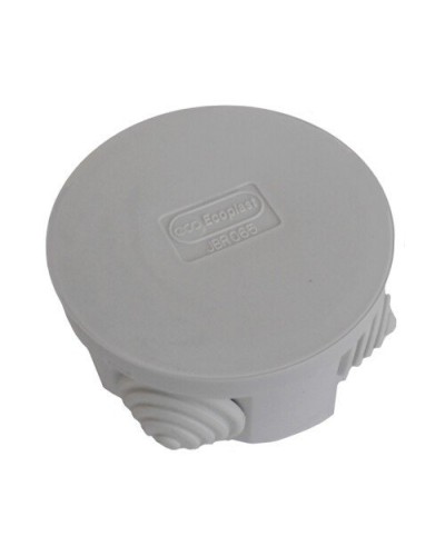 Коробка 3001 D70x36, 4 вых, IP55, серая (44001HF). Коробка монтажная. Экопласт в Раменском