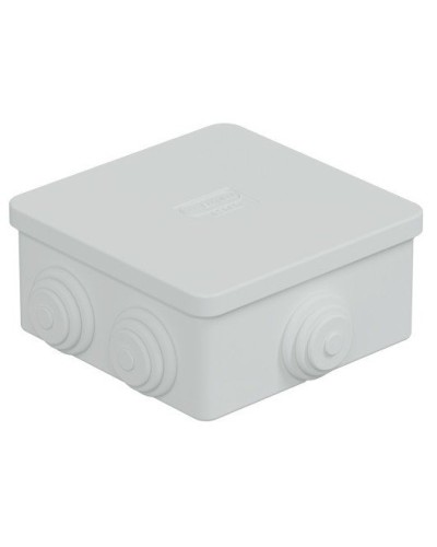 Коробка JBS080 85х85х40, 6 вых, IP44, белая (44006W-1). Коробка монтажная. Экопласт в Раменском
