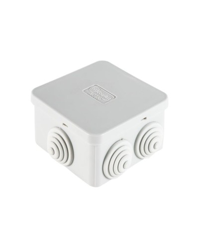 Коробка JBS070 70х70х40, 6 вых., IP44, белая (44056W-1). Коробка монтажная. Экопласт в Раменском