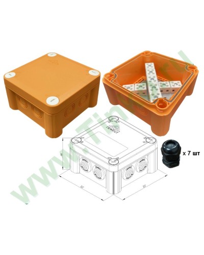 КМ-О-1212(П)(18к)-IP66(П6-12): Коробка монтажная огнестойкая в Раменском