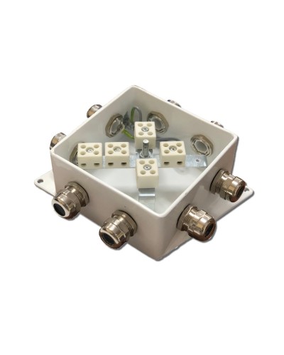 КМ-О (10к*6,0)-IP66-120х120, пять вводов: Коробка монтажная огнестойкая в Раменском