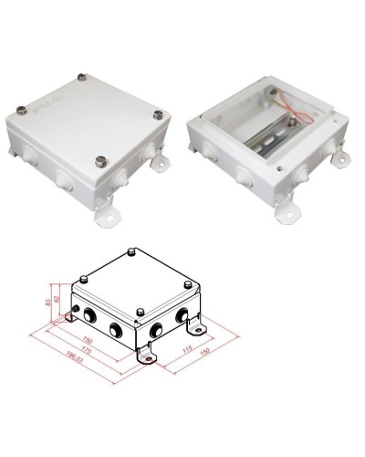 КМ IP55-1515. Коробка монтажная электротехническая. Гефест в Раменском