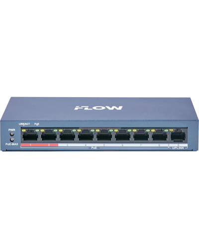 F-SW-EU209POE-V/L. Сетевой PoE коммутатор. i-FLOW в Раменском