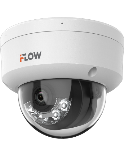 F-IC-2442C2MS(4мм). Бюджетная IP-видеокамера купольная. i-FLOW в Раменском