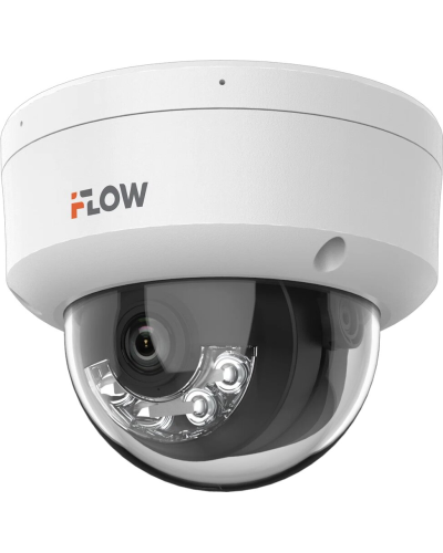 F-IC-2482C2MS(4мм). Бюджетная IP-видеокамера купольная. i-FLOW в Раменском