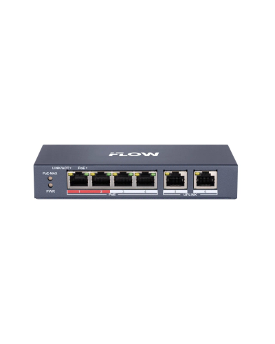 F-SW-EU206HPOE-V. Сетевой PoE коммутатор. i-FLOW в Раменском