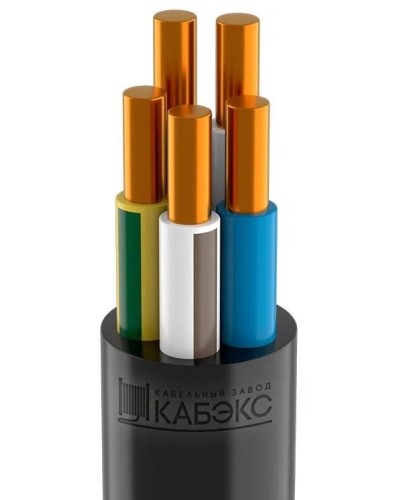 ППГнг(А)-HF 5х10 ОК (N PE) 0,66кВ Кабэкс (ТХМ00132588). Кабель силовой, не распространяющий горение, не содержащих галогенов. Кабэкс в Раменском