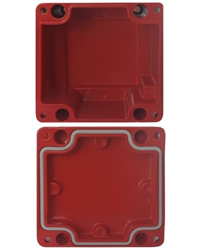 МКС Мороз, глухая, IP66/IP68, красный. Коробка коммутационная металлическая. Магнито-Контакт в Раменском