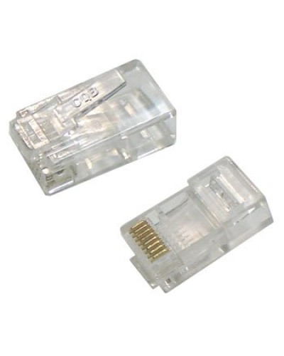 RJ-45 джек (8P8C) (100 шт). Разъем RJ-45. Прочие зарубежные в Раменском