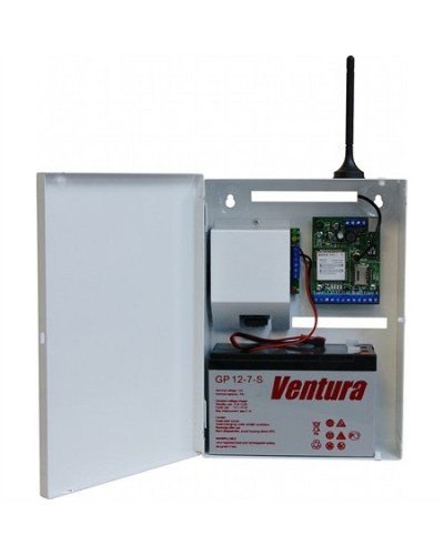SR103-2GSM-SBK25-W Ретро (SR103-2GSM BK-7W) под АКБ 7Ач, цвет белый. Конвертор протоколов. Проксима в Раменском