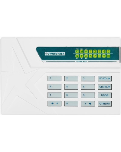 W500RWL+ Optima. Объектовый прибор с встроенными GSM, РПП Ладога-РК/Ладога-РК+, проводными шлейфами и W-Fi. Проксима в Раменском