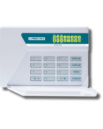 W500BL Optima. Объектовый прибор с встроенными GSM, РПП БРИЗ и Ладога-РК и проводными шлейфами. Проксима в Раменском