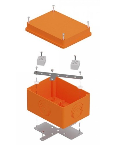 Коробка огнестойкая 150х110х90 E15-E120 для о/п (40-0351-FR10.0-4). Коробка огнестойкая для открытой установки. Промрукав в Раменском