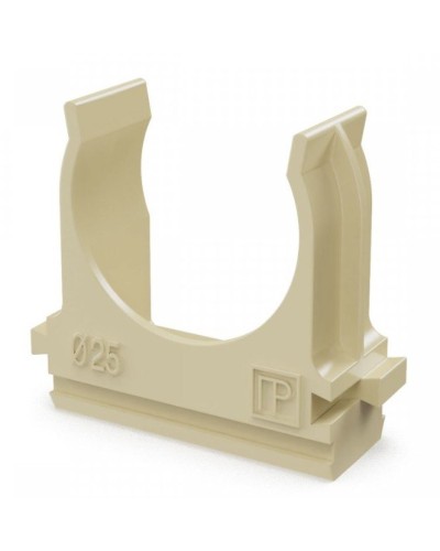 Крепёж-клипса для труб АБС-пластик сосна D25 (100 шт) (PR13.0050). Крепление для труб ПВХ. Промрукав в Раменском