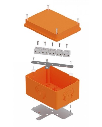 Коробка огнестойкая 150х110х90 E15-E120 для о/п (40-0351-FR1.5-10). Коробка огнестойкая для открытой установки. Промрукав в Раменском