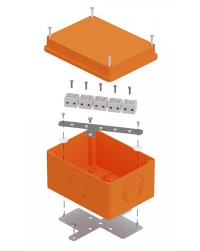 Коробка огнестойкая 150х110х90 E15-E120 для о/п (40-0351-FR2.5-10). Коробка огнестойкая для открытой установки. Промрукав в Раменском