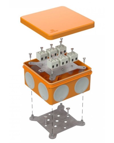 Коробка огнестойкая 60-0300-FR2.5-12 Е15-Е120 100х100х50. Коробка огнестойкая для открытой установки. Промрукав в Раменском