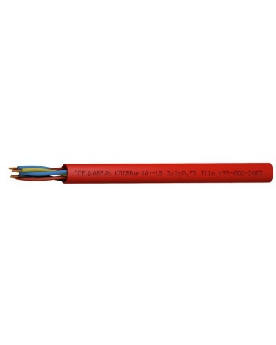 КПСВВнг(А)-LS 3х2х1,5 (Спецкабель). Кабель симметричный для систем сигнализации и управления, групповой прокладки, с пониженным дымо- и газовыделением. Спецкабель в Раменском