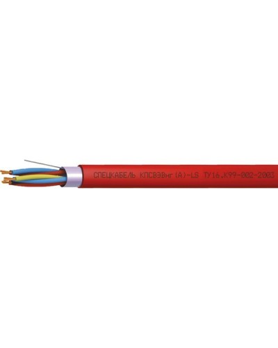 КПСВЭВнг(А)-LS 2х2х1,5 (Спецкабель). Кабель для систем пожарной и охранной сигнализации, с пониженным дымо- и газовыделением. Спецкабель в Раменском