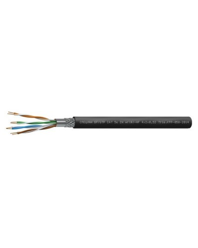 СПЕЦЛАН SF/UTP Cat 5e ZH нг(А)-HF 1х2х0,52. Кабель «витая пара» (LAN) для структурированных систем связи. Спецкабель в Раменском