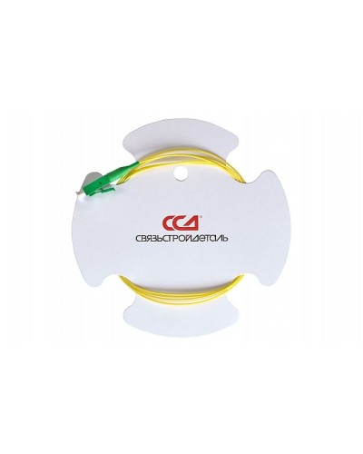 ШОС-SM/0.9 мм-LC/APC-p/t -1.0м (130201-03690). Пигтейл оптический. ССД (Связьстройдеталь) в Раменском