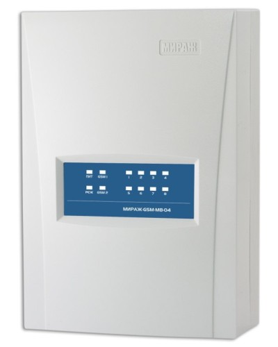 Мираж-GSM-M8-04. Устройство оконечное объектовое приемно-контрольное c GSM коммуникатором. Стелс НПП в Раменском