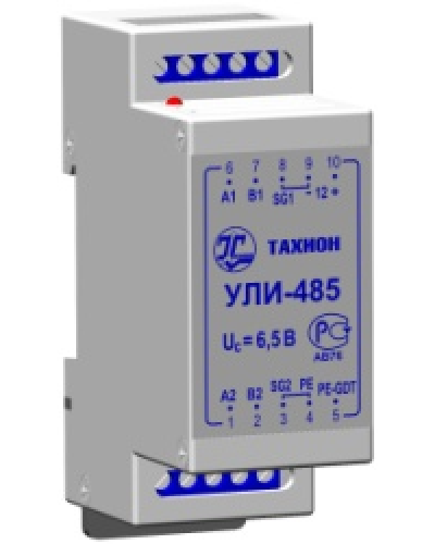 УЛИ-485. Удлинитель (повторитель) линий интерфейса RS-485.. Тахион в Раменском