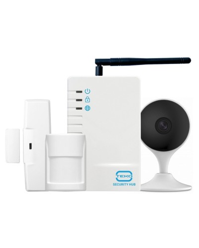 Security Hub (комплект с видеокамерой). Радиоканальный комплект охранной сигнализации с видеокамерой. ТЕКО в Раменском