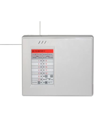 ВС-ПК ВЕКТОР-С (Wi-Fi + GE (GSM+Ethernet)). Прибор приемно-контрольный и управления охранно-пожарный адресный радиоканальный со встроенным коммуникатором GSM. Версет в Раменском